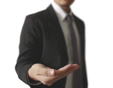 işadamı, bir el açmak