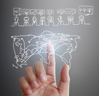  dokunaklı sanal simge sosyal ağ