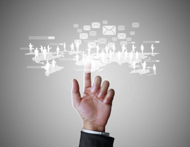 Sanal simge sosyal ağ holding 