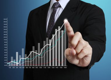 dokunmatik ekran finansal simgeler