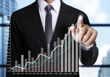 dokunmatik ekran finansal simgeler