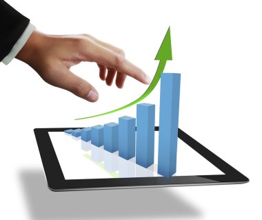 dokunmatik tablet el kavram 