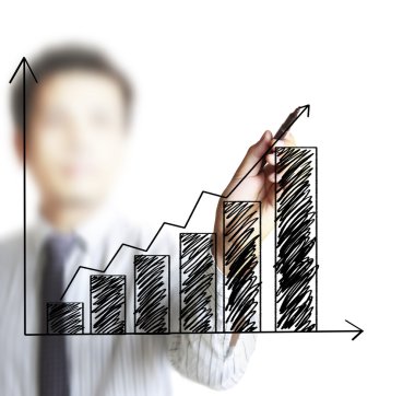 Adam el gösteren grafik 