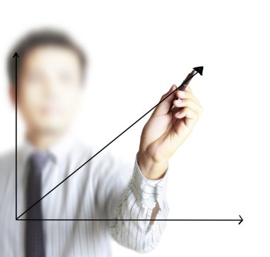 Adam el gösteren grafik 