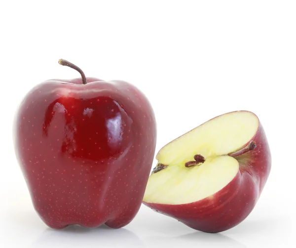 Red apple isolated — Stock Photo, Image