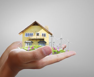 ev modeli kavramı içinde el