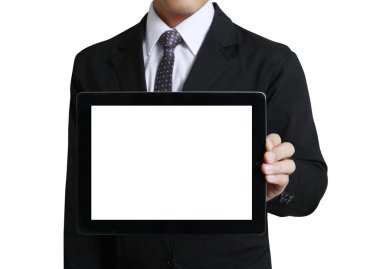 ellerinde dokunmatik tablet 