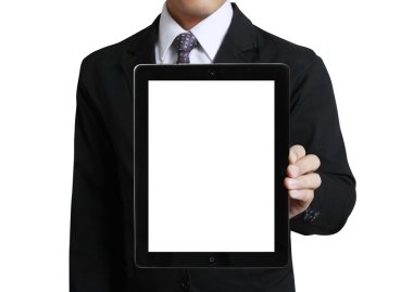 ellerinde dokunmatik tablet 