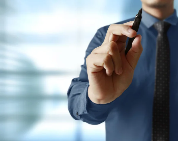 Hand and pen — Stock Photo, Image