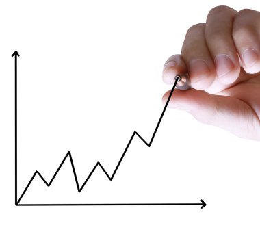 işadamı el iş grafik yazma 