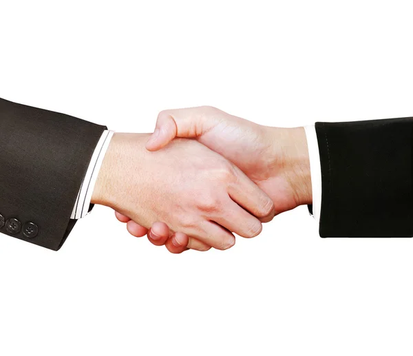 Business men shaking hands — Stock Photo, Image