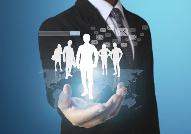 sosyal ağ yapısı içinde el 