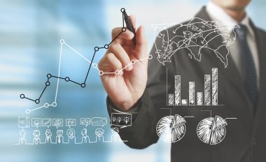  Çizim grafik büyüyen bir grafiği