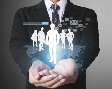 sosyal ağ yapısı içinde el 