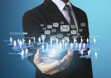 sosyal ağ yapısı içinde el 