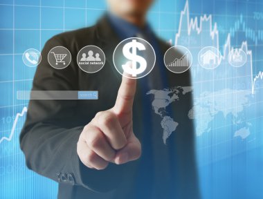 Modern sosyal düğmesine basarak