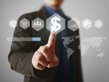 Modern sosyal düğmesine basarak