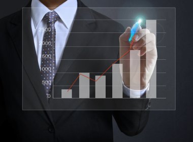 işadamı çizim grafikler 