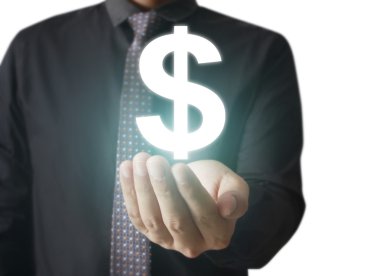 para simgesi olan çevrimiçi düğmesini dokunmadan adam