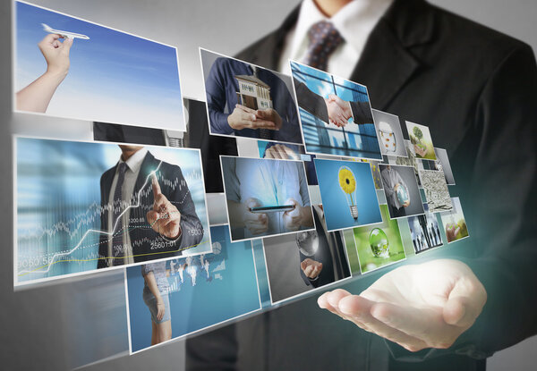 businessmen and Reaching images streaming