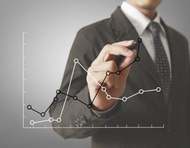 işadamı çizim grafikler