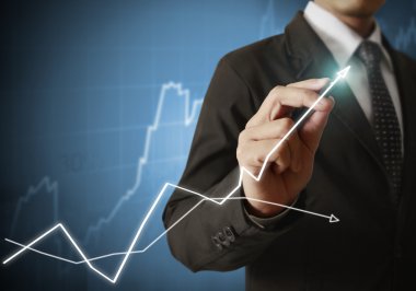 Çizim grafik büyüyen bir grafik