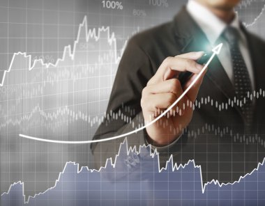 Çizim grafik büyüyen bir grafik