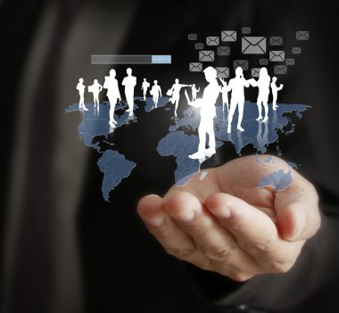 sosyal ağ yapısı içinde el