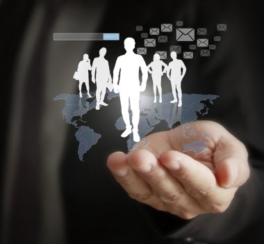 sosyal ağ yapısı içinde el