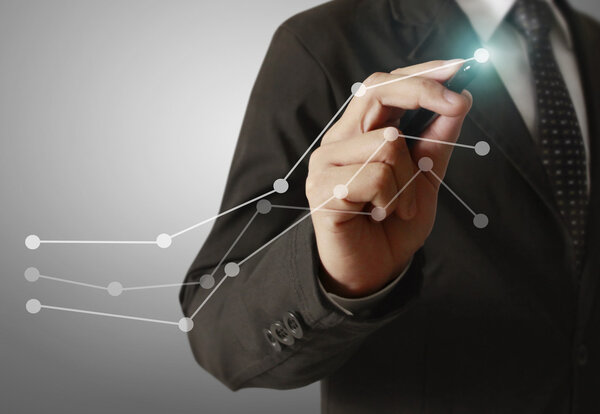 Рисунок графики растущий граф
