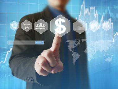 Modern sosyal düğmesine basarak