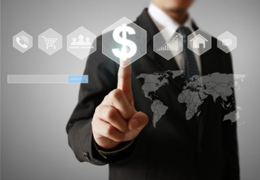 Modern sosyal düğmesine basarak