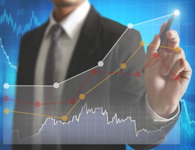 Çizim grafik büyüyen bir grafik