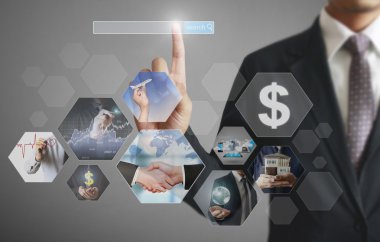 İşadamları ve akarsu resimleri ulaşan