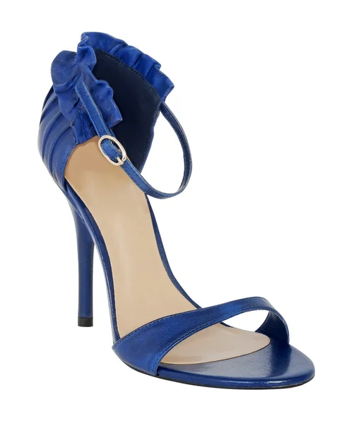 Blue shoe isolated on white — Stock Photo, Image