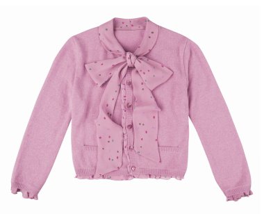 pembe bluzu beyaz zemin üzerine izole