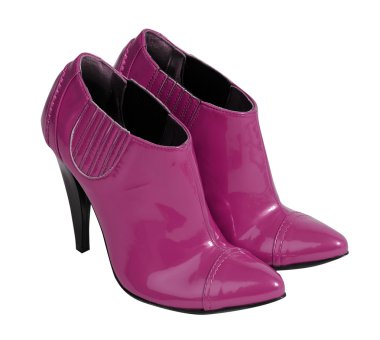 beyaz izole moda ayakkabı