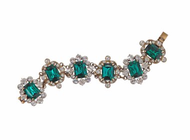 beyaz izole moda bilezik