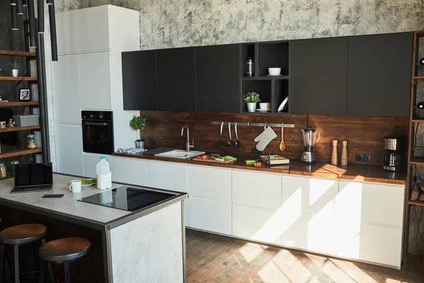 Minimal Kitchen Interior — Stock Photo, Image