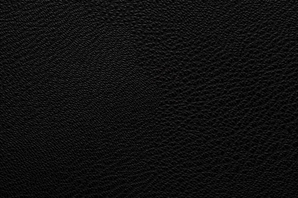 Macro Textura Fragmento Cuero Negro Fondo Pantalla — Foto de Stock