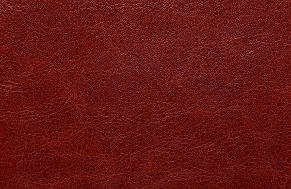 Vollrahmenaufnahme Von Rotem Lederhintergrund — Stockfoto
