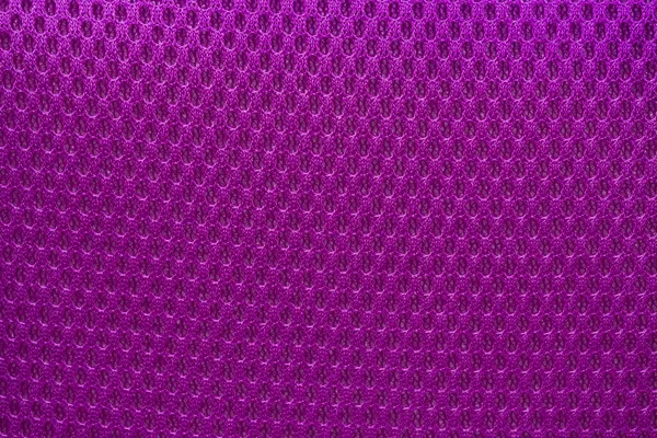 六角形紫罗兰色尼龙布结构背景 — 图库照片