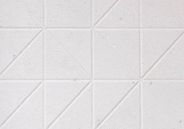 Білий Фон Стіни Різними Формами Орнаменту — стокове фото