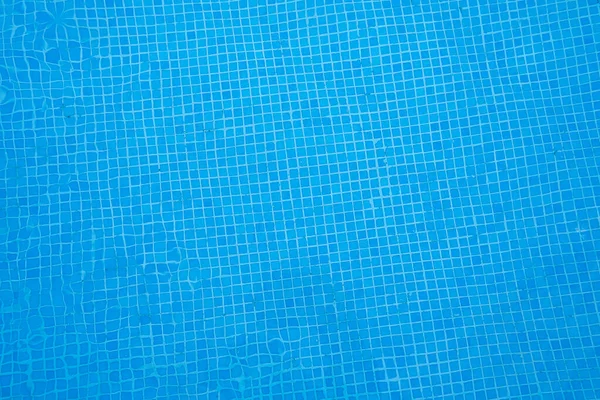 Blauer Poolboden Urlaubskonzept — Stockfoto