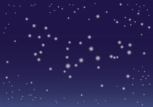 Nightlights virgo constellation — Stock Vector