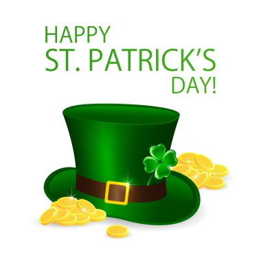 Masal cinleri şapka yonca ve para ile