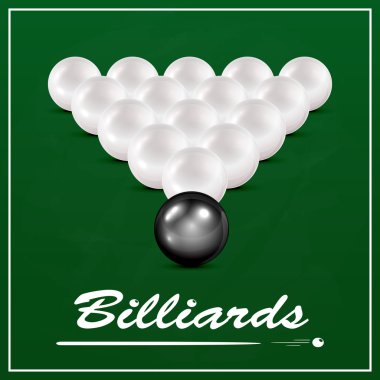 Beyaz bilardo topları