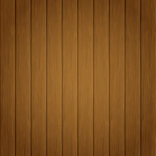 Brown wooden background — Stock Vector