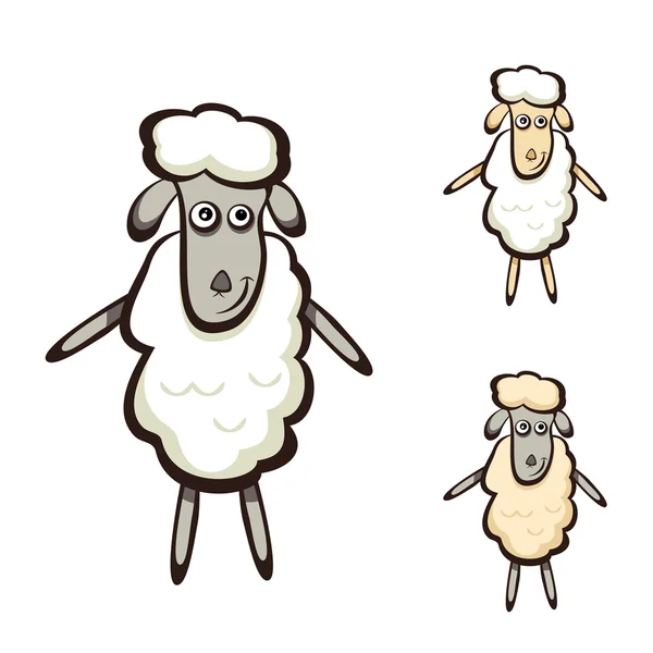 Moutons — Image vectorielle