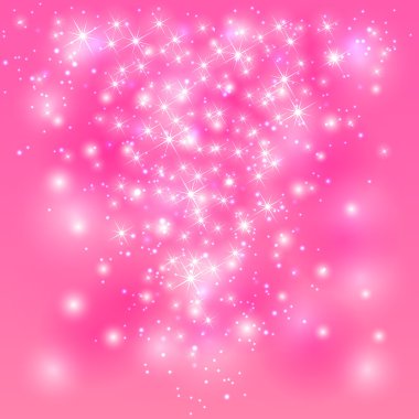 Pink shining background clipart